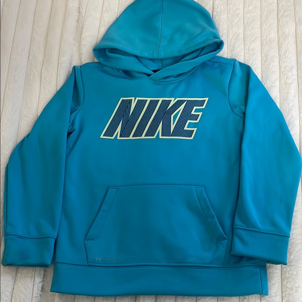 Nike Blue Pullover Hoodie Sweatshirt